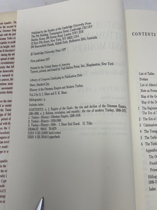 History of the Ottoman Empire and Modern Turkey: Volume II: Reform, Revolution, and Republic: The Rise of Modern Turkey, 1808-1975