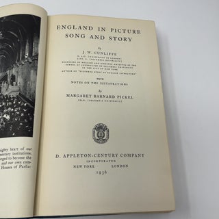England in Picture Song and Story