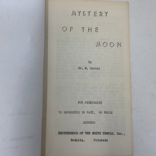 Mystery of the Moon