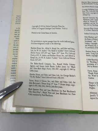 Poetry and the Common Life