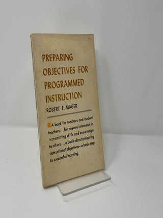 Preparing Objectives for Programmed Instructiion