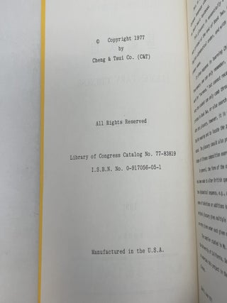 English-Chinese Glossary for Elementary Chinese