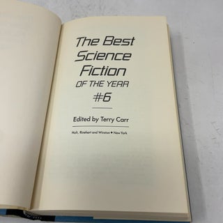 The Best Science Fiction of the Year, No 6