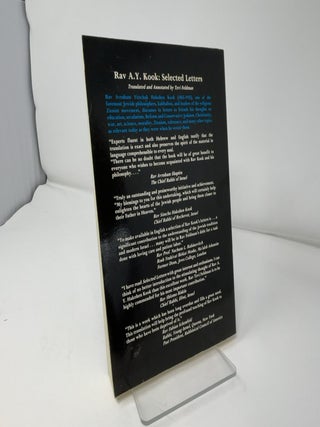 Rav A.Y. Kook Selected Letters