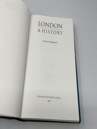 London: A History