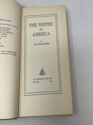The Writer in America