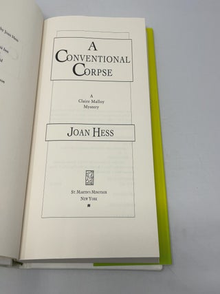 A Conventional Corpse