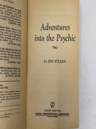 Adventures Into the Psychic