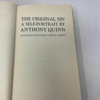The Original Sin : A Self-Portrait