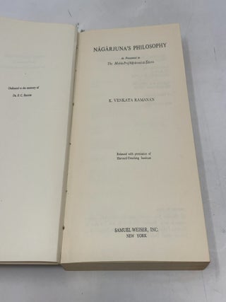 Nagarjuna's Philosophy