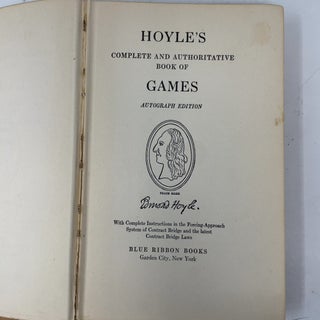 Hoyle's Complete and Authoritative Book of Games