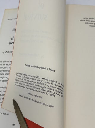 The Book of Survival: Everyman's guide to staying alive and handling emergencies in the city, the suburbs, and the wild lands beyond