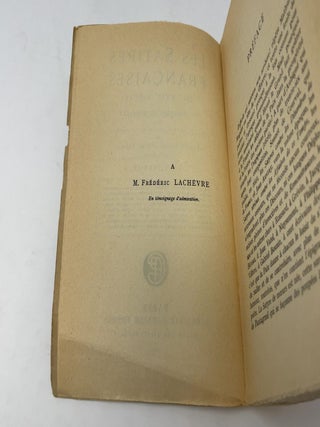 Les Satires Francaises