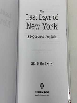 The Last Days of New York