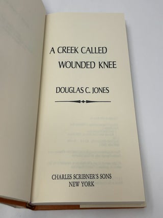 A Creek Called Wounded Knee