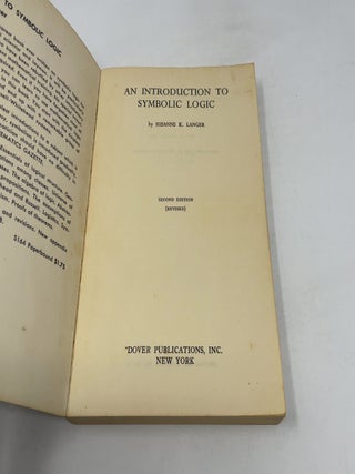 An Introduction to Symbolic Logic