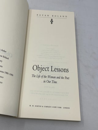 Object Lessons