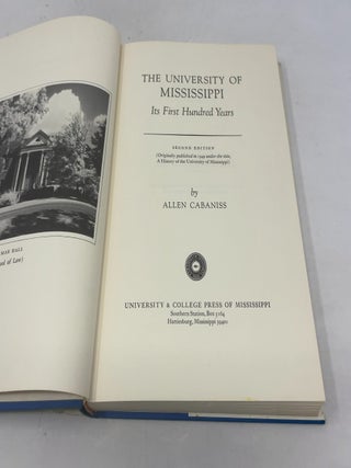 The University of Mississippi; its first hundred y