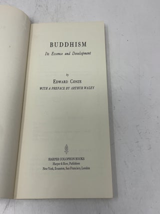 Buddhism: its essence and development