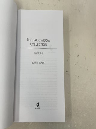 The Jack Widow Series: Books 10-12 Collection