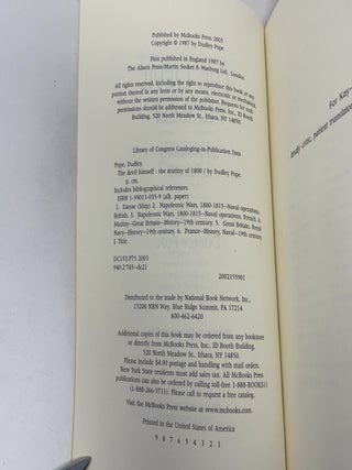 The Devil Himself: The Mutiny of 1800