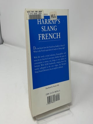 Harrap's Slang Dictionary: English-French, French/English