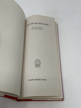 Thus Spake the Tenth Master