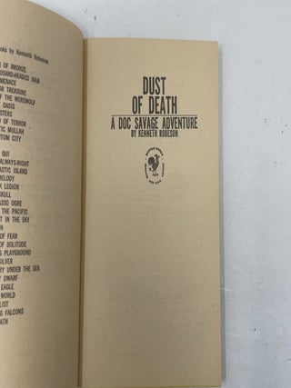 Dust of Death: A Doc Savage Adventure