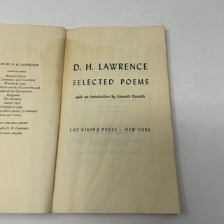 D.H. Lawrence Selected Poems