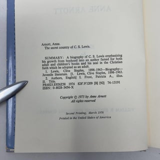 The Secret Country of C. S. Lewis