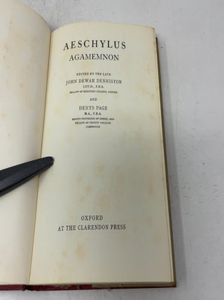 Aeschylus Agamemnon
