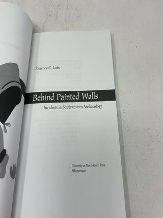 Behind Painted Walls: Incidents in Southwestern Archaeology