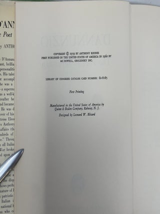 Dannunzio: The Poet as Superman - A Life