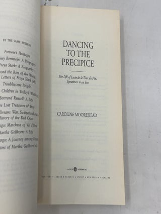 Dancing to the Precipice: The Life of Lucie de la Tour du Pin, Eyewitness to an Era