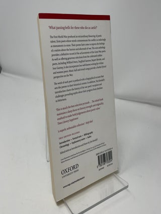 Poetry of the First World War: An Anthology