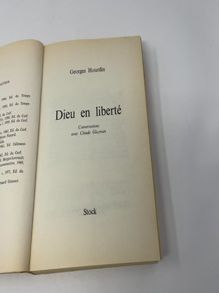 Dieu En Liberte