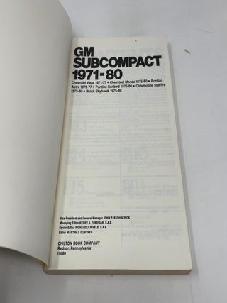 GM Subcompact 1971-80