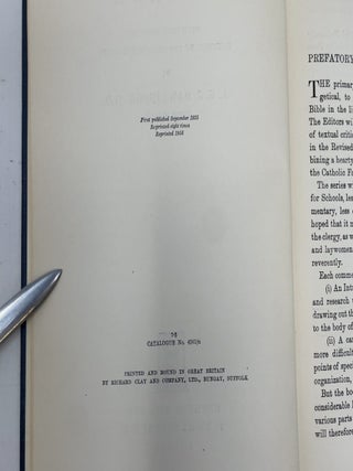 St. Mark: With Introduction, Commentary and Additional Notes
