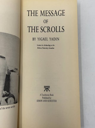 The Message of the Scrolls