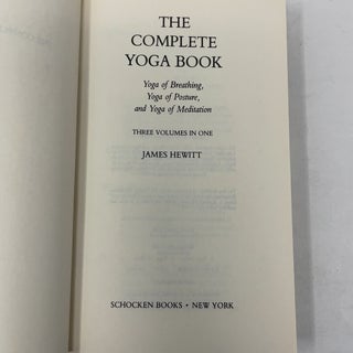 The Complete Yoga Book