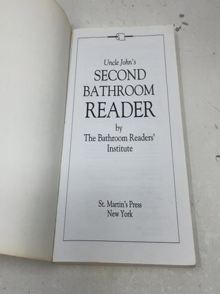 Uncle John's second bathroom reader