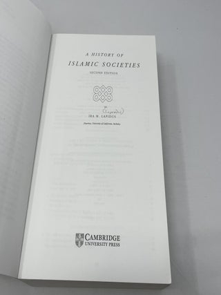 A History of Islamic Societies