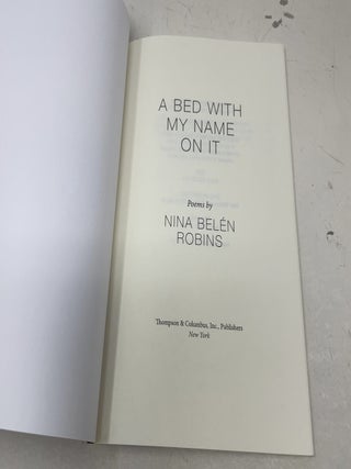 A Bed With My Name On It