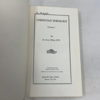 Christian Theology Volume 1
