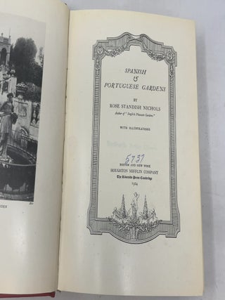 Spanish and Portuguese Gardens