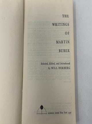 The Writings of Martin Buber