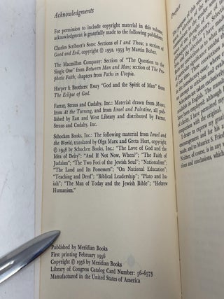 The Writings of Martin Buber