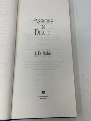 Passions in Death