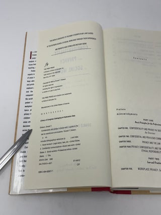 Confidentiality and Privacy in Social Work: A Guide to the Law for Practitioners and Students