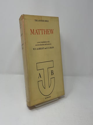 The Anchor Bible MATTHEW
